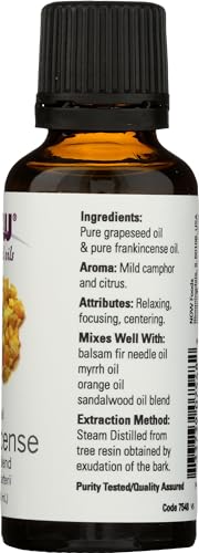 calidad premium aceite de incienso Now Foods