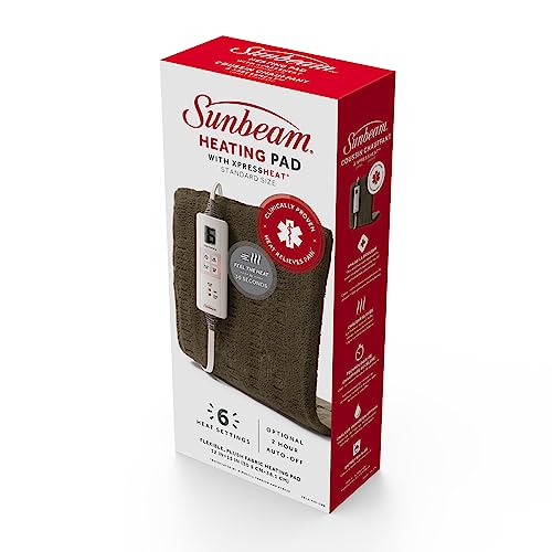 calor rápido con almohadilla térmica Sunbeam