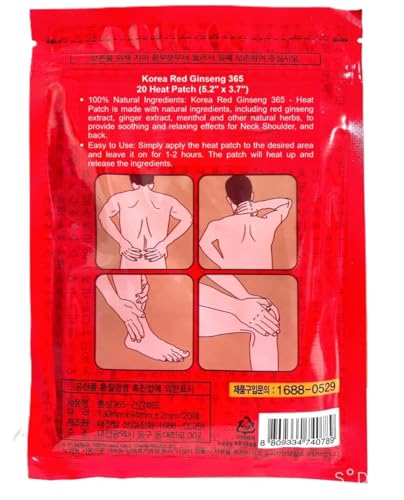 calor terapéutico ginseng rojo coreano