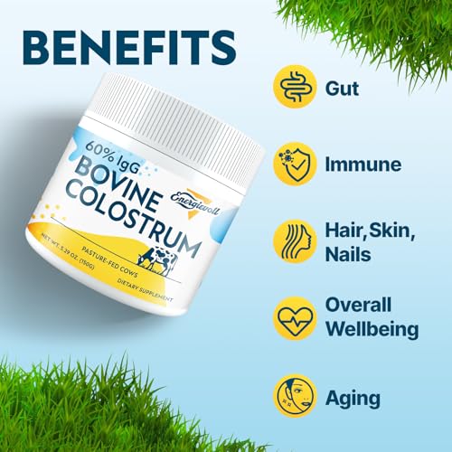 Calostro bovino para mejorar la salud intestinal
