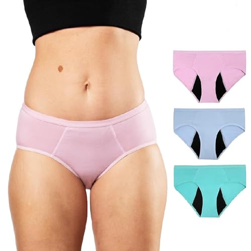 calzón absorbente para menstruación