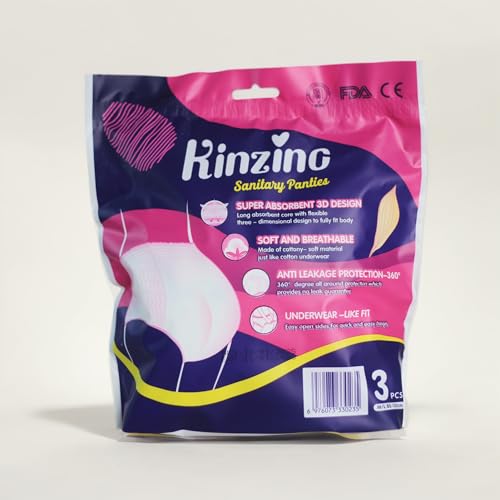 calzón desechable para menstruación segura