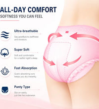 calzón menstrual de 6 piezas prácticas