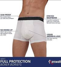 calzoncillos a prueba de fugas para hombres