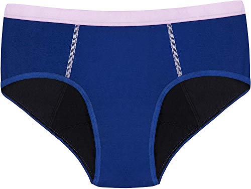 calzones cortos absorbentes para adolescentes
