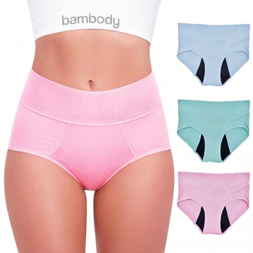 calzones menstruales absorbentes cómodos