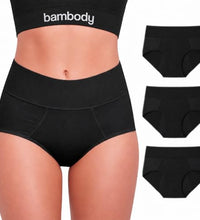 calzones menstruales absorbentes cómodos