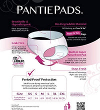 calzones menstruales desechables con diseño discreto