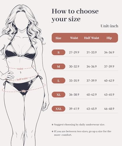 calzones negros y coloridos para menstruación