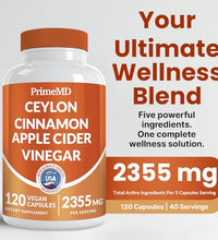 Canela 2355 mg en cápsulas