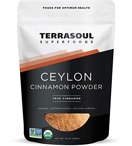 canela de Ceilán orgánica en polvo