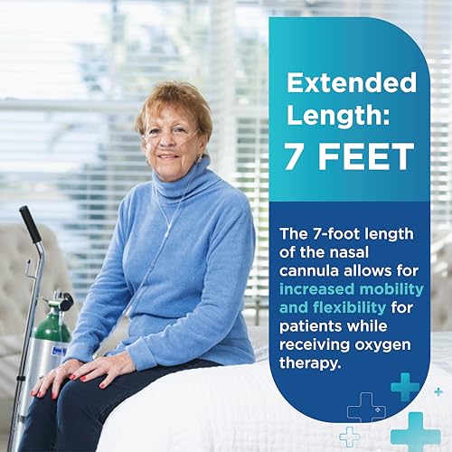 cánulas nasales para terapia oxígeno