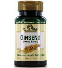 capletas de ginseng Windmill para energía