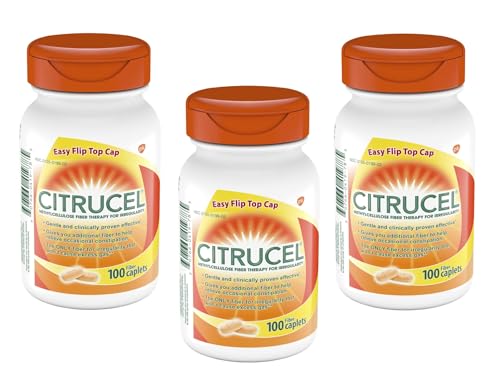 Caplets Citrucel para aliviar el estreñimiento