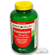 caplets de potasio para salud óptima
