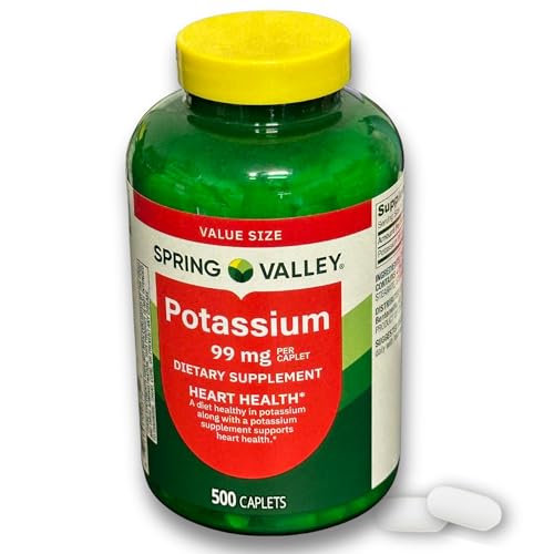 caplets de potasio para salud óptima