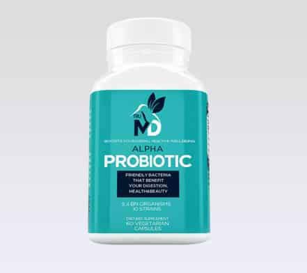 cápsulas Alpha Probiotics para digestión saludable