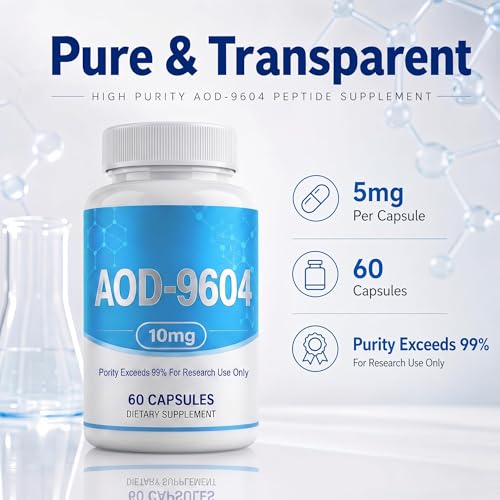 cápsulas AOD-9604 con 99% de pureza