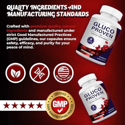 cápsulas avanzadas gluco proven con ingredientes naturales