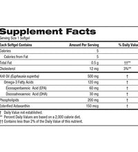 cápsulas blandas de aceite de krill fácil de tomar