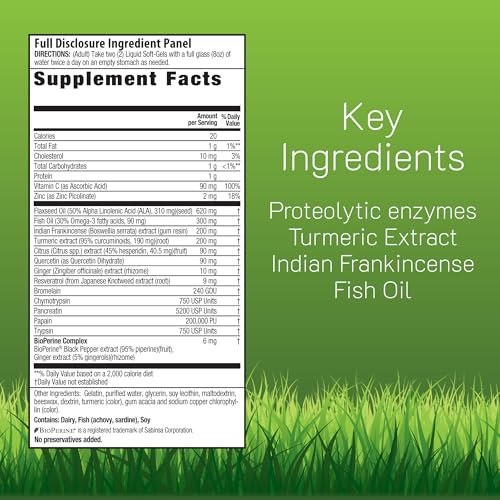 cápsulas blandas de cúrcuma y omega-3