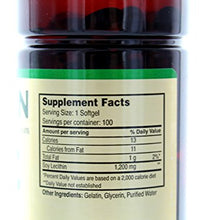 Cápsulas blandas de lecitina NCB 1200 mg