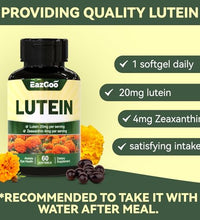 Cápsulas blandas de luteína EAZGOO