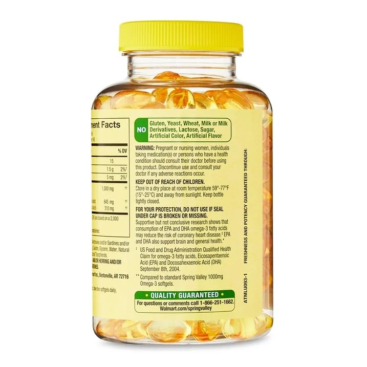 cápsulas blandas de omega-3 efectivas