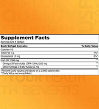Cápsulas blandas de omega 3