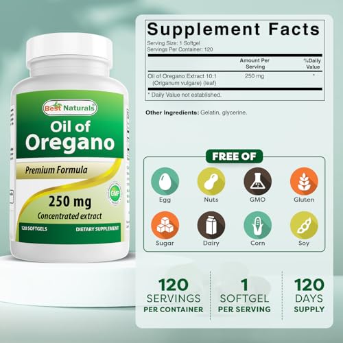 cápsulas blandas de orégano beneficios