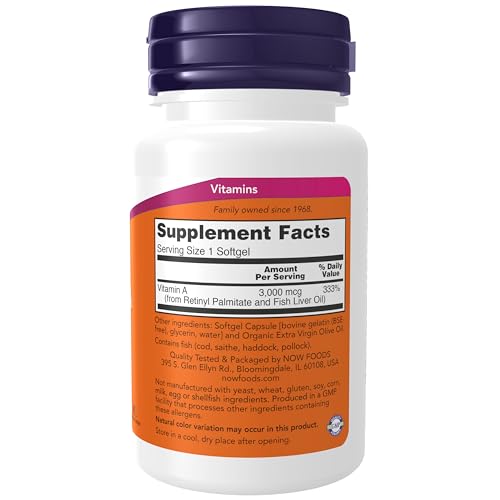 Cápsulas blandas de vitamina A