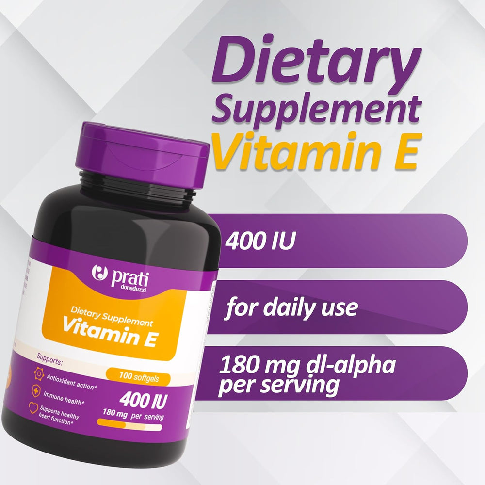Cápsulas blandas de Vitamina E