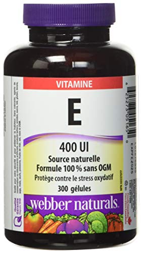 cápsulas blandas de vitamina E