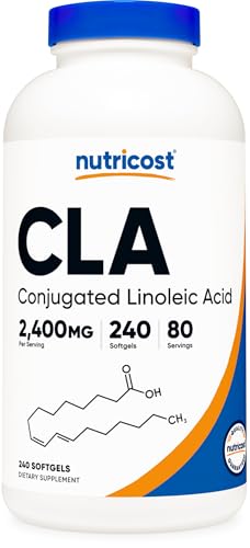 Cápsulas blandas Nutricost CLA