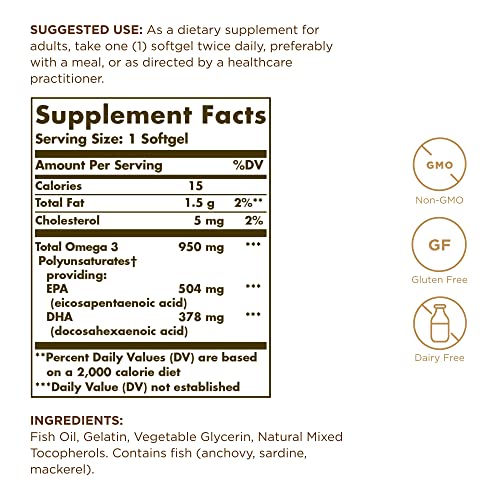 Cápsulas blandas Omega 3 de alta potencia