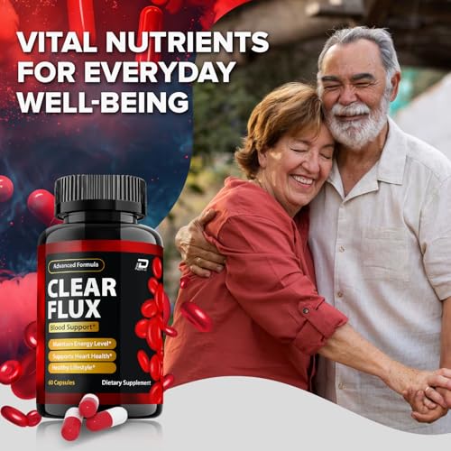 Cápsulas Clear Flux para vitalidad óptima