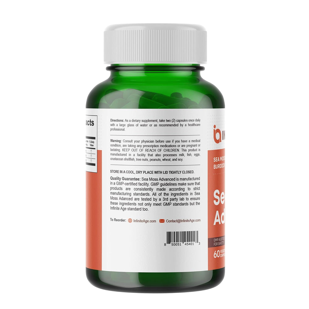 Cápsulas de 1250 mg de INFINITE AGE