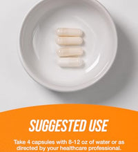 cápsulas de 3000mg de MSM