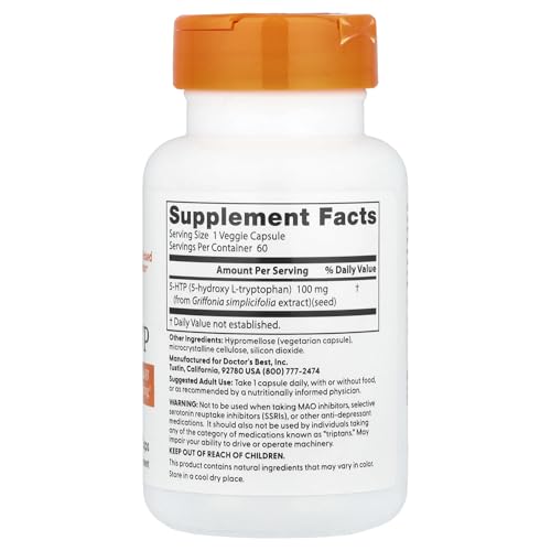 Cápsulas de 5-HTP para el bienestar emocional