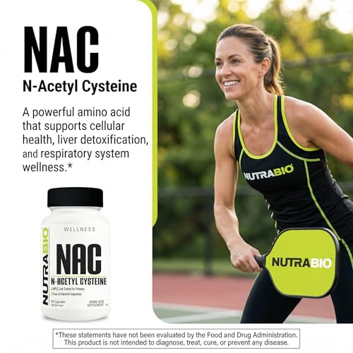 Cápsulas de 600mg de NAC