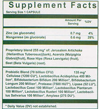 cápsulas de acidophilus Nutri-West para salud