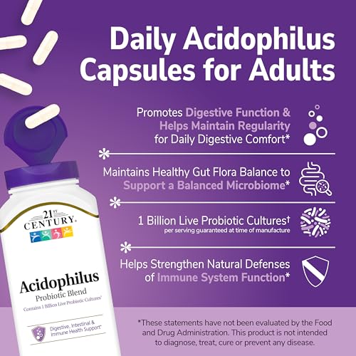 cápsulas de acidophilus sin gluten