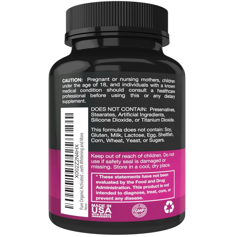 Cápsulas de Activated Charcoal