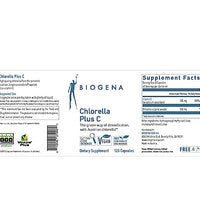 Cápsulas de alga verde orgánica
