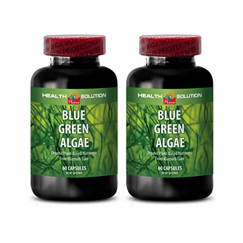 cápsulas de algas Klamath para salud