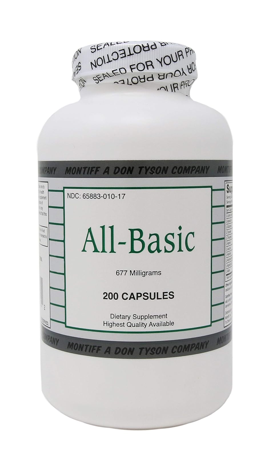 Cápsulas de All multivitamínicos