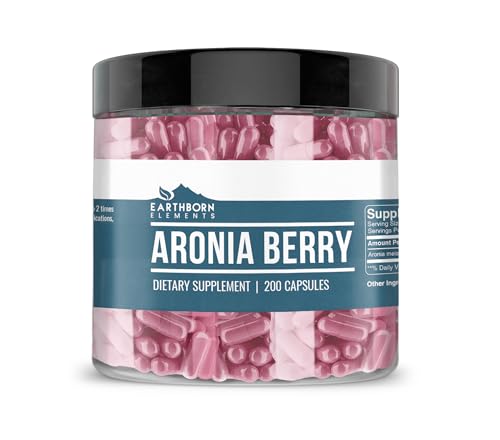 Cápsulas de Aronia Berry naturales