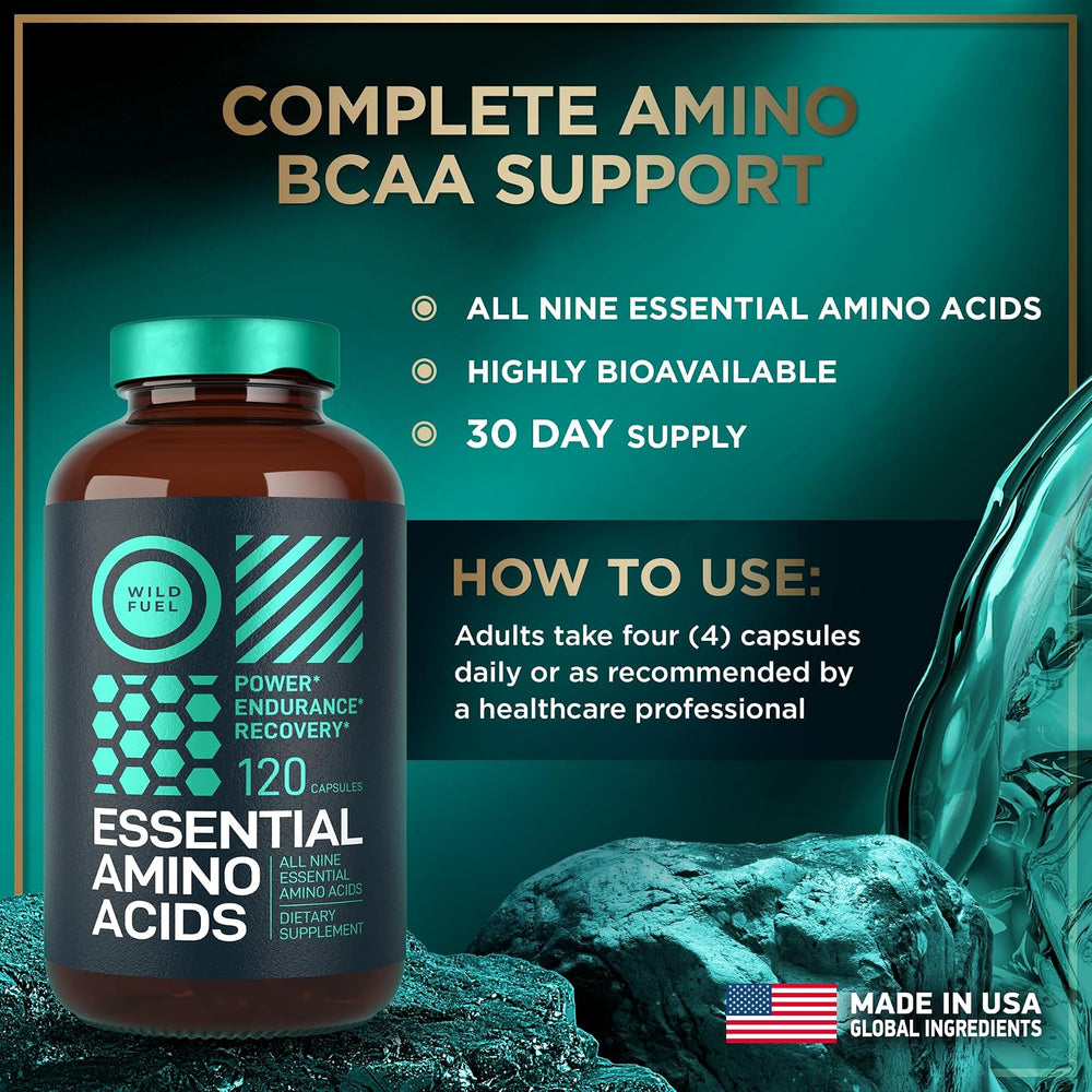 Cápsulas de BCAA 3000 mg