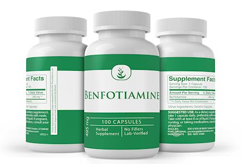 cápsulas de benfotiamina de calidad