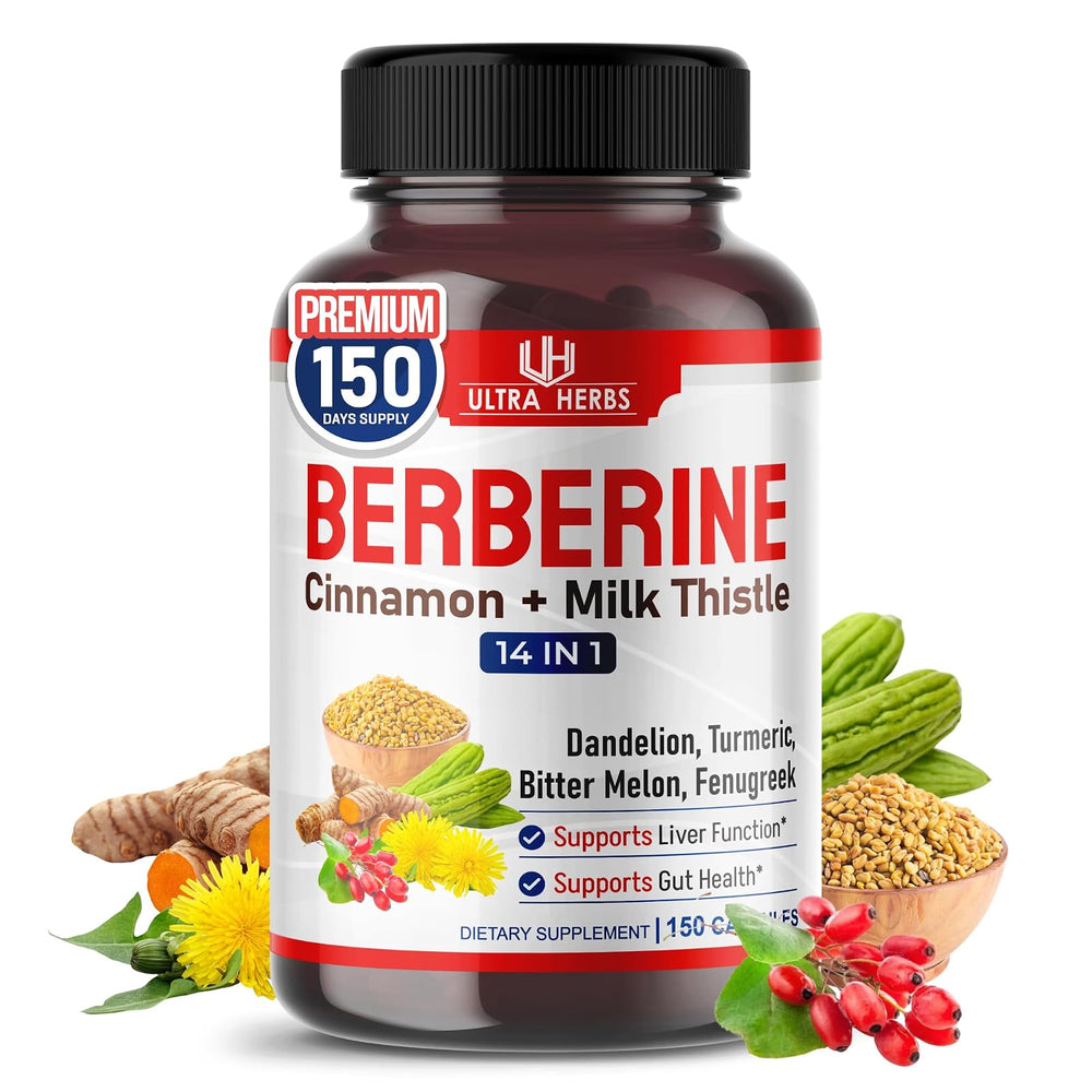 Cápsulas de Berberina Ultra Herbs